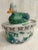 Vintage Hand Painted Chinoiserie Duck Tureen or Covered Dish For Sale - Image 4 of 12