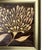 Original hand-painted oil painting by artist Tatiana Duperault Bold, vibrant palette —Brown Intricate teardrop petal...