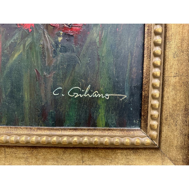 C. Giliano Grand-Scale Italian Countryside Oil Paintings – Pair For Sale - Image 10 of 18