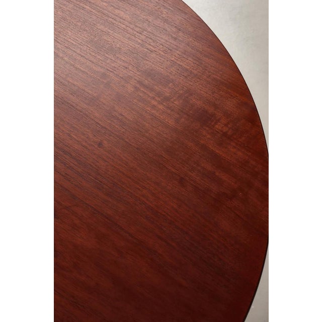 Brown Danish Modern Model AT-8 Table by Hans J. Wegner for Andreas Tuck, Denmark, 1960s For Sale - Image 8 of 15