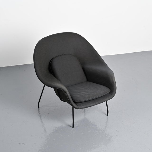 Womb Chair by Eero Saarinen, Charles Eames, and Florence Knoll for Knoll Inc. / Knoll International, 1970s For Sale - Image 13 of 18
