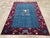 A vintage Chinese Art Deco accent rug handmade during the mid-20th century. Measures: 6' 2" x 8' 9"