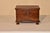 Early 19th century walnut box from England. This is a lovely box with some of the most gorgeous craftsmanship we have had...