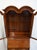Late 20th Century High End Vintage Solid Cherry Traditional Style 34" Secretary Desk W. Double Bonnet Display Hutch For Sale - Image 5 of 13