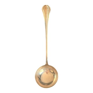 Vintage Christofle Silverplate Soup Ladle, France For Sale