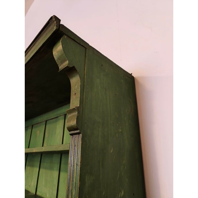 Mature Green Chest of Drawers, 1890s, Set of 2 For Sale - Image 4 of 18