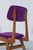 Mid-Century Modern Italian Chairs in Purple Velvet, 1960, Set of 6 For Sale - Image 10 of 13