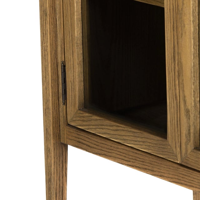 Four Hands Tolle Cabinet, Drifted Oak Solid For Sale - Image 4 of 12