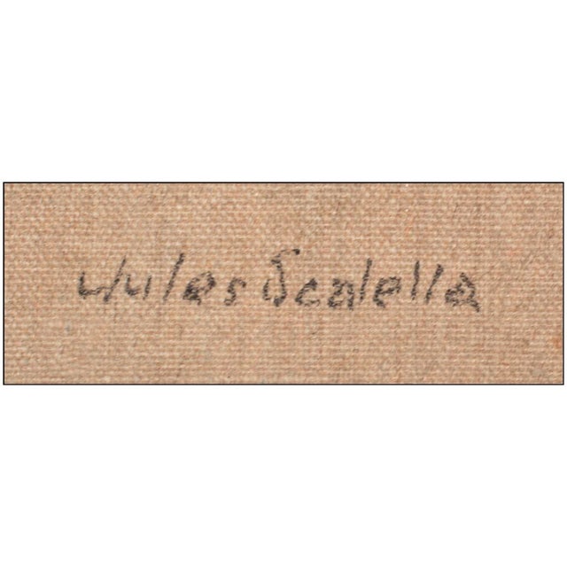 Early 20th Century Reflections of Tranquility, Jules Scalella For Sale - Image 4 of 5