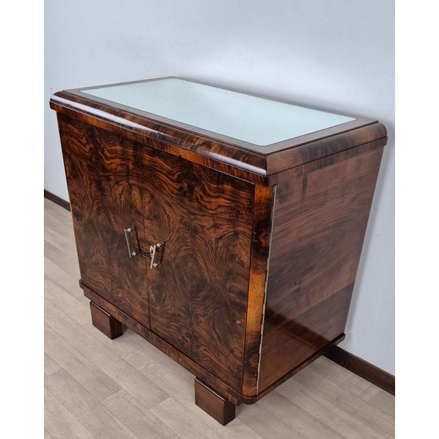 Metal Vintage Art Deco Sideboard, 1930 For Sale - Image 7 of 18