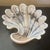 Vintage 1960's Duncan & Miller Pink Opalescent Shell Plate "Sanibel" Matching Pair available Matching bud vases sold...