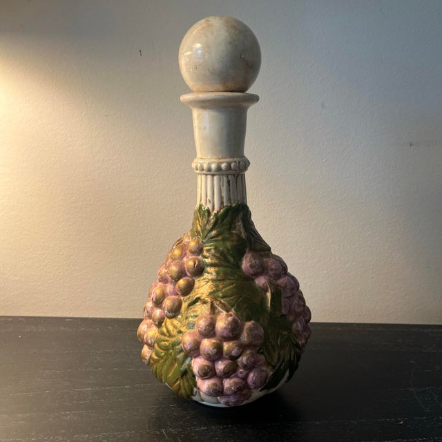 Vintage Italian Decanter For Sale In Nashville - Image 6 of 7