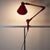Stilnovo Articulated and Adjustable Technical Desk Lamp in Red Lacquered Metal, 1960s For Sale - Image 4 of 7