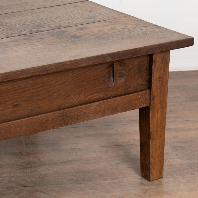 20th Century French Oak Coffee Table For Sale - Image 13 of 14