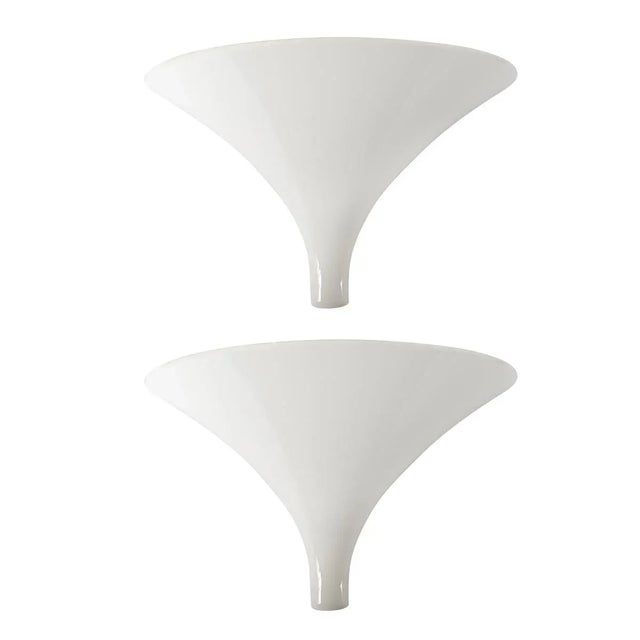 White Vintage White Heksenhoed Sconces by Harco Loor, Set of 2 For Sale - Image 8 of 8