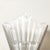 Silver Pair of Art Deco Skyscraper Style Frosted Glass Sconces W/ Brushed Nickel Frames For Sale - Image 8 of 12