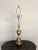 Mid 20th Century Vintage Italian Gilt Wood Urn Crystal Table Lamp For Sale - Image 5 of 5