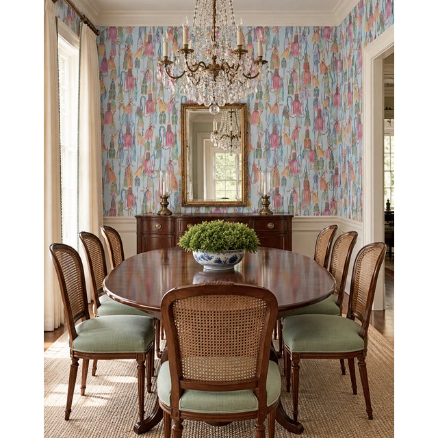 Tassel Trellis is a bold, decorative wallpaper filled with hand-painted watercolor tassels that feel both classic and...