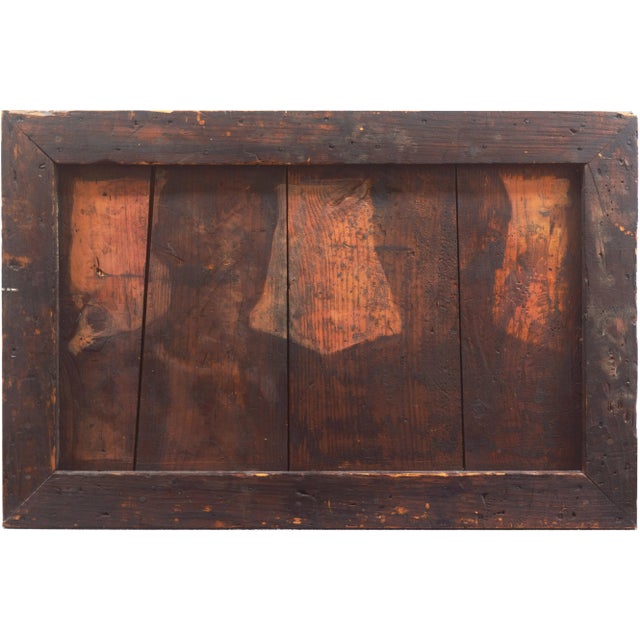 Wood 'Study of Two Men' by Richard Britell, New York, Massachusetts, Pratt Institute, Dartmouth Artist Residency For Sale - Image 7 of 7