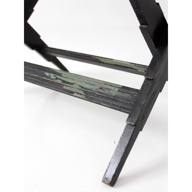1930s Folding Hotel Luggage Rack For Sale - Image 9 of 18