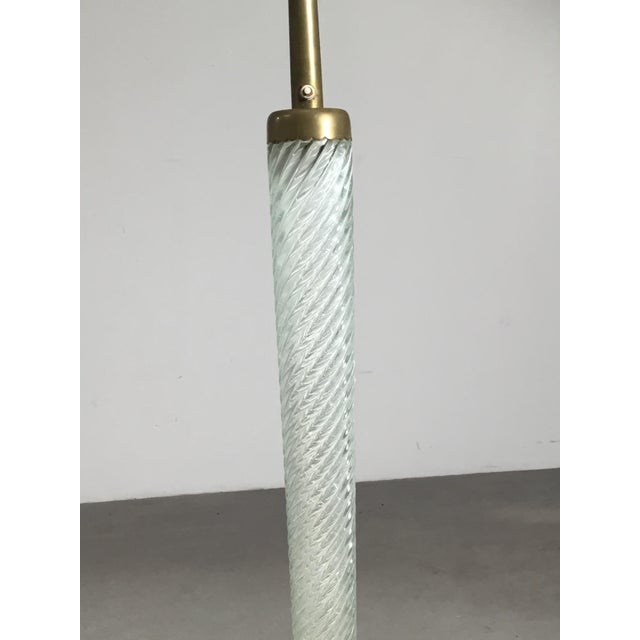Model 529 Floor Lamp by Carlo Scarpa for Venini, 1940s For Sale - Image 6 of 9