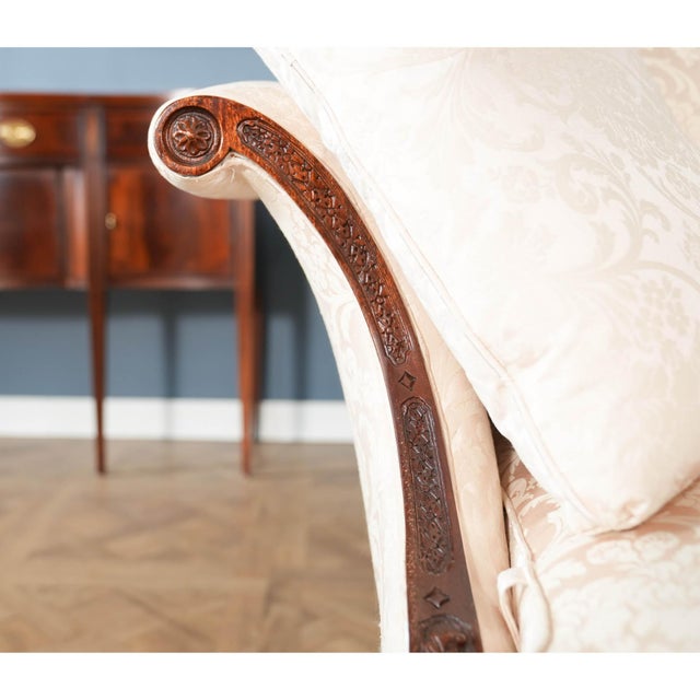 1990s Nvin0534 Vintage Hickory Chair Sofa For Sale - Image 9 of 12