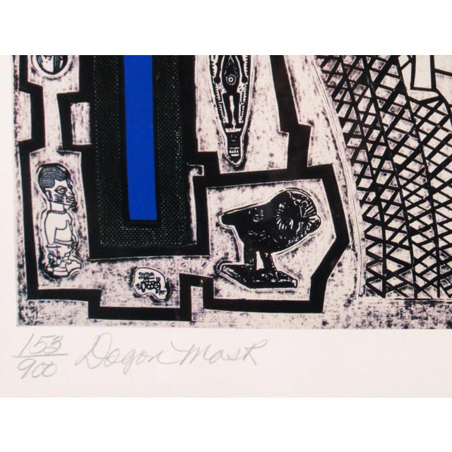 Nathaniel Bustion, Dogon Mask, 1996 For Sale - Image 9 of 12