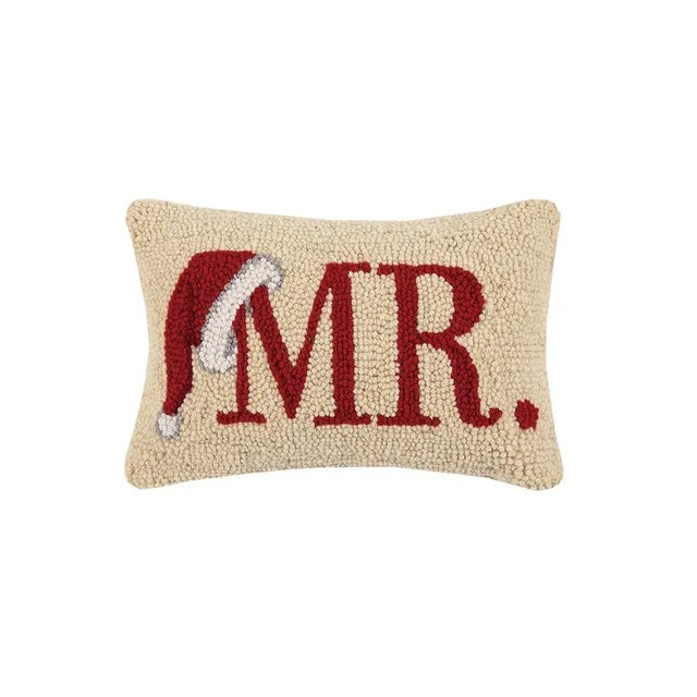 Traditional Mr. Hook Pillow, 12" x 8" For Sale - Image 3 of 3