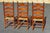 Wood Mid 20th Century Ethan Allen Heirloom Nutmeg Maple Colonial Early American Ladder Back Dining Side Chairs Set of 3 For Sale - Image 7 of 10