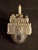 Vintage Sterling Silver 925 Jerusalem Cityscape Dreidel Sevivon Judaica 40g For Sale - Image 4 of 15