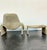 Animal Skin Vintage Lounge Chair in Leather and Ottoman in Suede Leather by Vittorio Introini, 1960s, Set of 2 For Sale - Image 7 of 18