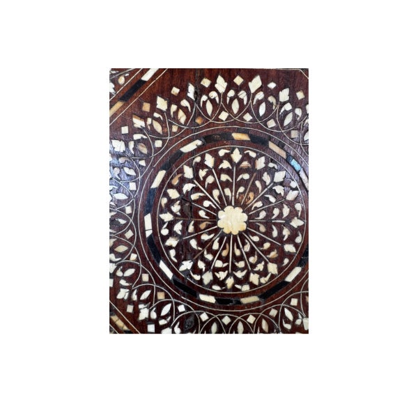 1900 - 1909 Anglo Indian Folding Table C. 1900 For Sale - Image 5 of 9