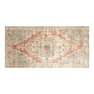 1960's Turkish Oushak Rug For Sale