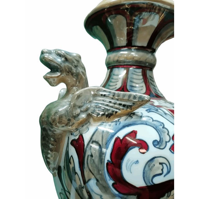 Mid-Century Modern Potiches by Gualdo Tadino, Set of 2 For Sale - Image 3 of 9