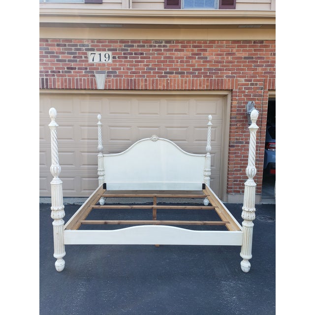 Ethan Allen Country French King Sized Bed Chairish