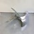 Industrial 1970s Aluminum Propeller Coffee Table by Knut Hesterberg For Sale - Image 3 of 12