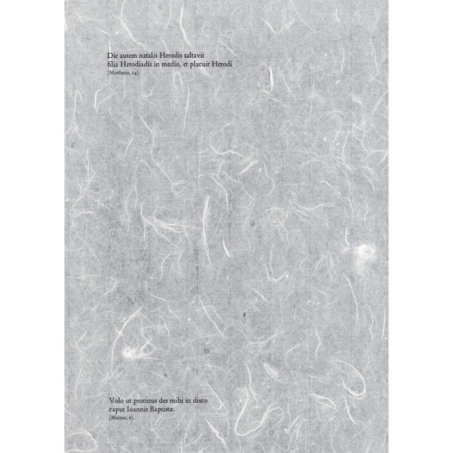 1960s 1969 Salvador Dalí Biblia Sacra Lithograph "Filiae Herodiadis Saltatio" (Dance of Herodias' Daughter) For Sale - Image 5 of 11