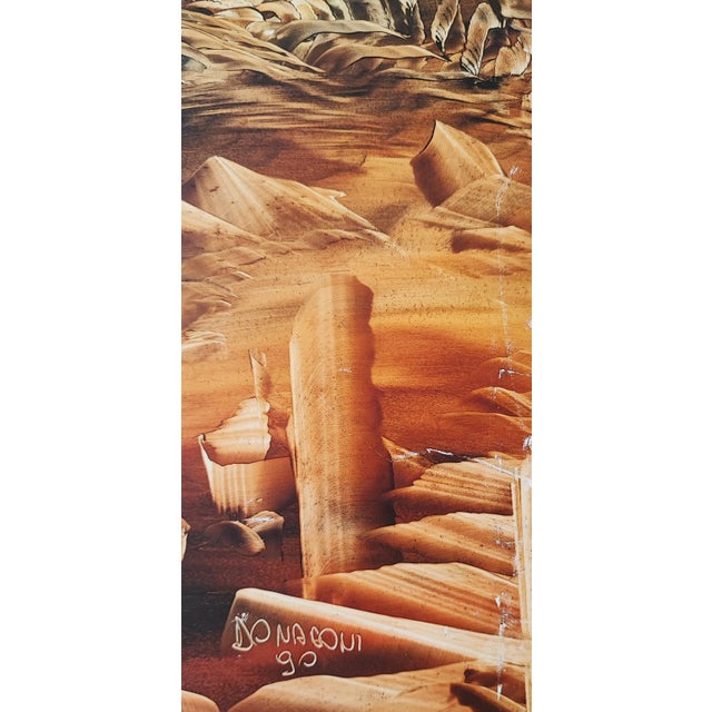 Angelo Donadoni, Postumi, 1990, Oil on Wood, Framed For Sale - Image 3 of 13