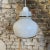 Glass White Opaline Pendant Light, Italy, 1970s For Sale - Image 7 of 7