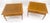 Pair of Fine Blond Tiger Maple Square End Side Lamp Tables One Drawer MINT For Sale - Image 11 of 18