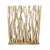 Vintage Organic Modern Rustic Raw Wood Stick Screen For Sale In Los Angeles - Image 6 of 6