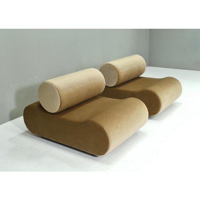 1960s Corbi Lounge Chairs in Mohair by Klaus Uredat for Cor, Germany, 1969, Set of 2 For Sale - Image 5 of 18