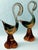 Glass Made in Italy Murano Glass Swans - A Pair For Sale - Image 7 of 11