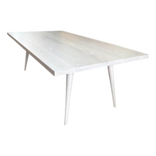 Andrianna Shamaris Bleached Ash Wood Dining Table For Sale