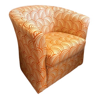 1970s Italian Palazzo Art Deco Club Chair For Sale