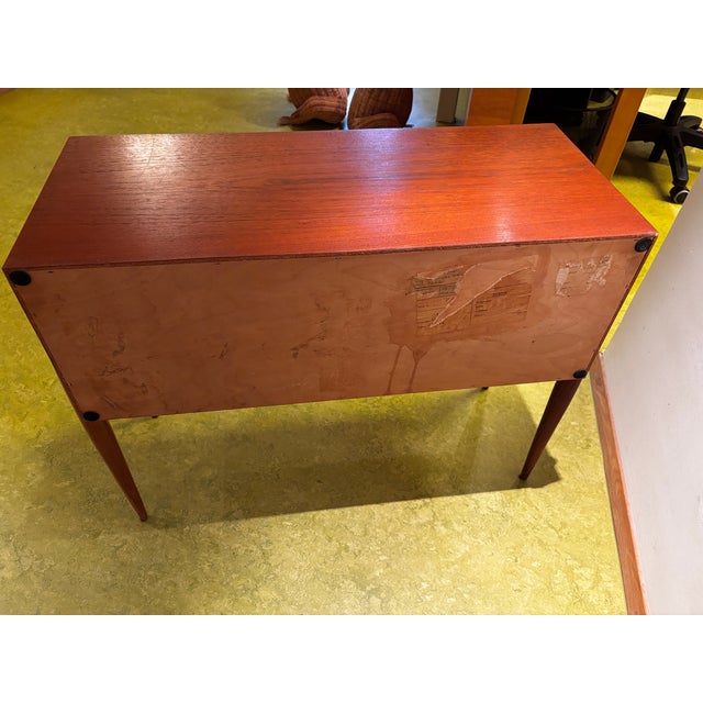 Teak Bedside Table by by Reinhold Stotz, 1960 For Sale - Image 9 of 10