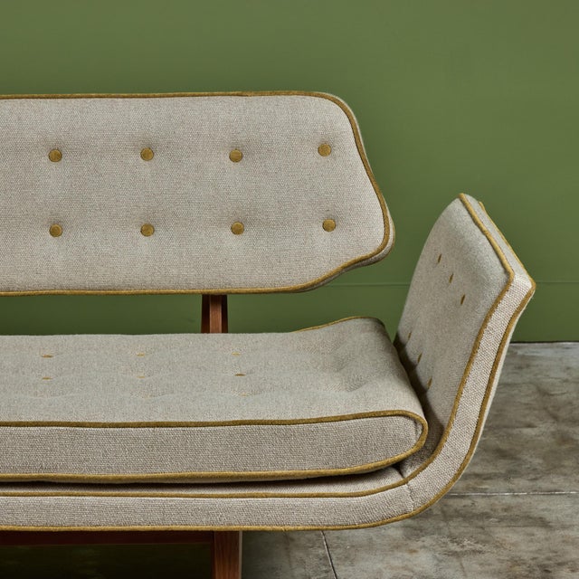Mid-Century Modern Edward Wormley La Gondola Sofa for Dunbar For Sale - Image 3 of 12
