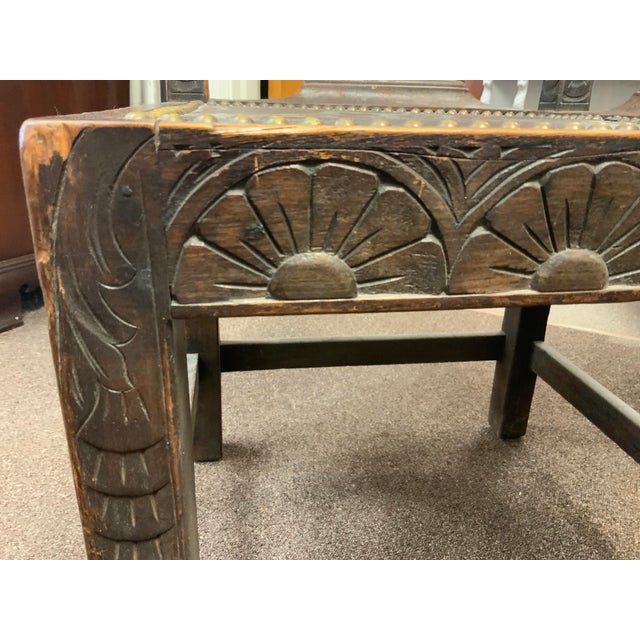 Late 19th Century Carved Oak Corner Chair For Sale - Image 16 of 18