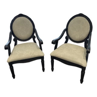 1970s Set of Neoclassical Chairs For Sale