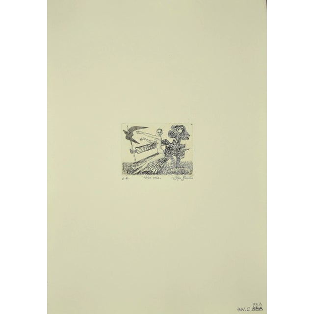 Does not Fly is an original artwork realized in 1989 by the Italian Contemporary artist Leo Guida (1992 - 2017). Original...